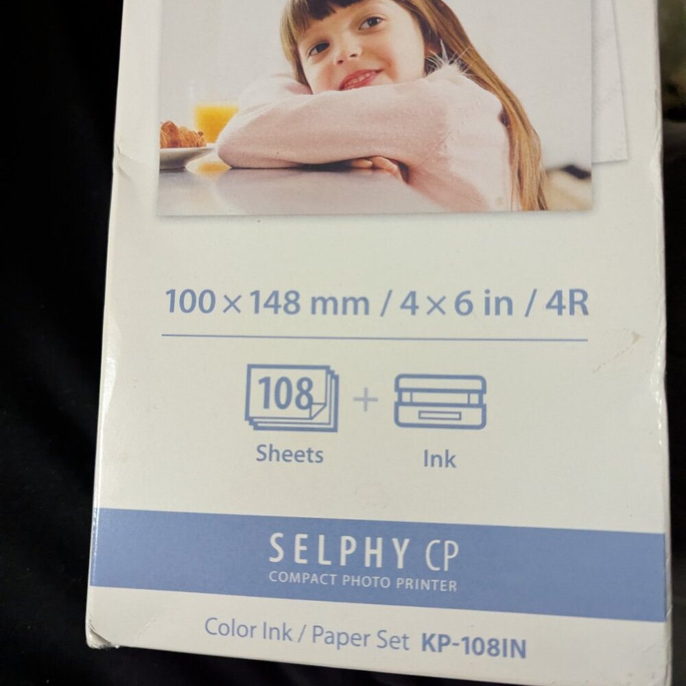 NIB Canon Selphy ink & photo sheets - Picture 3 of 3